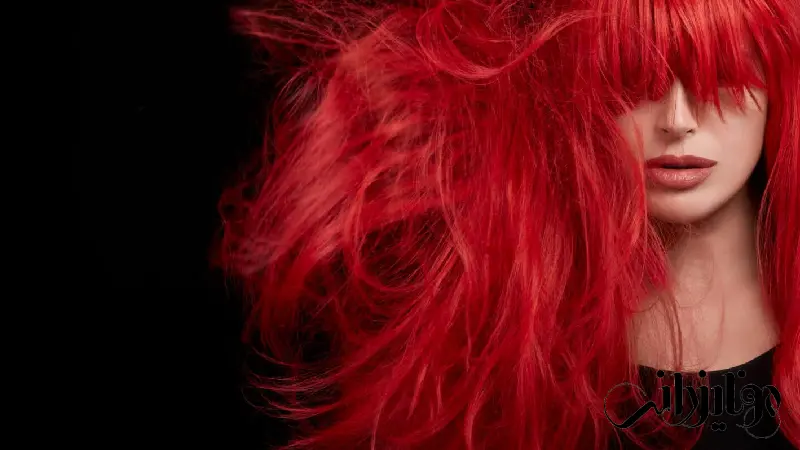 رنگ مو قرمز فانتزی