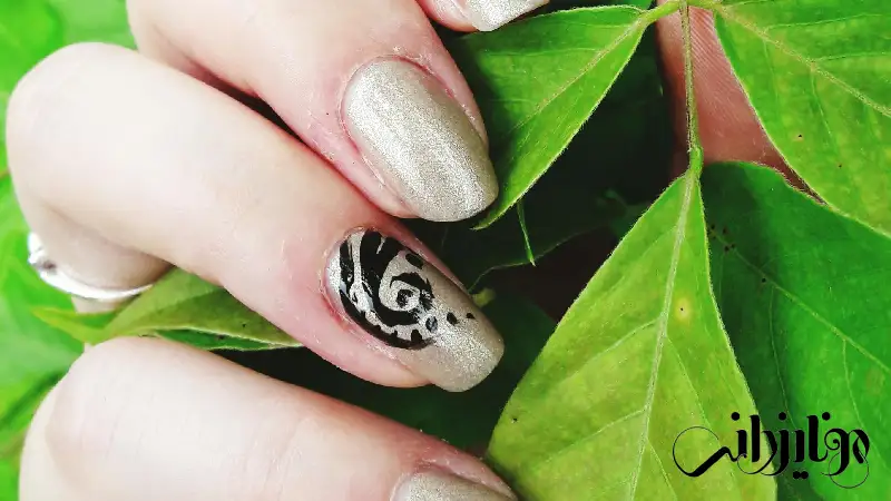 spring Simple nail design