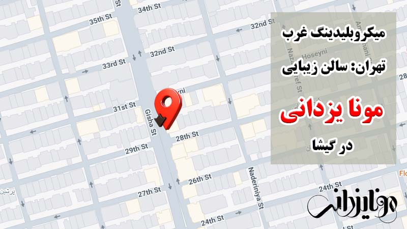 میکروبلیدینگ غرب تهران، گیشا 